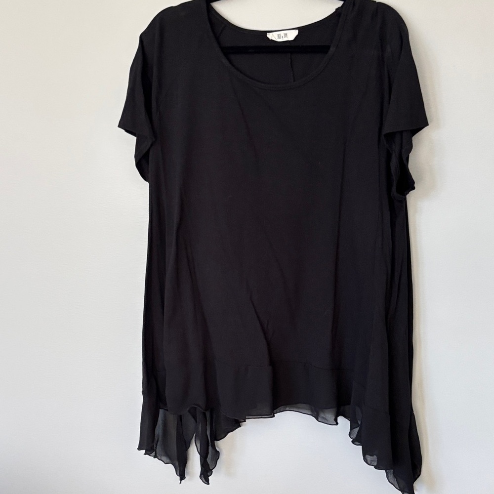 Elegant Black Women's Top
